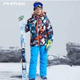 Snowboard jongens meisjes kinderen PHMAX Children's Ski Suit Boy Girl Outdoor Sports Jacket Set Kids Breathable Windproof Snow Running Skiing Equipment