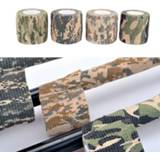 👉 Bandage Camouflage Self Adhesive Elastic colorful Sport Tape Elastoplast Emergency Muscle First Aid Tool Sports Safety