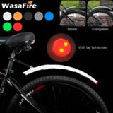 👉 Bike Retractable Fenders Set Road Mountain Front & Rear Fender MTB Mudguard Tyre Mud Guard with LED Light Cycling Part