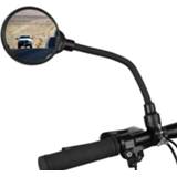 👉 Bike 1PC Side Anti Glare Left Right Adjustable Angle Road Bicycle Bar End Electric Motorcycle Mirrors Outdoor Safety Matal