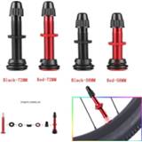 👉 Bike 58mm / 72mm MTB Road Extender Valves Ultra-light Aluminum with Tubeless Valve Core Bicycle Tire Accessories