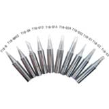 👉 Pencil 10 PCS Soldering Tips T18 Series Fit HAKKO FX-888 FX-888D FX-8801 FX-600 Lead Free Handle Welding Bit Iron Nozzle