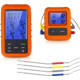 👉 Thermometer Wireless Digital Meat with Probes and Injector Remote Range Cooking Food for Grilling BBQ