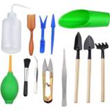 👉 Mini garden 13pcs Hand Tools Transplanting Succulent Miniature Planting Gardening Tool Set
