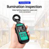 Luxmeter GN201 Digital Light Meter 200K Lux Photometer uv Radiometer Handheld Illuminometer