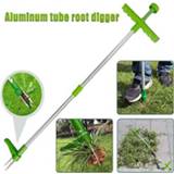 👉 Make-up remover mannen Root Outdoor Killer Tool Claw Weeder Portable Manual Garden Lawn Long Handled Aluminum Stand Up Weed Puller Lightweight