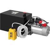 👉 Power unit Hydraulic 8L Pump Double Acting 12V Metal Reservoir for Dump Trailer Car