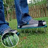 Sandaal 1 Pair Grass Spiked Gardening Walking Revitalizing Lawn Aerator Sandals Nail Shoes Scarifier Cultivator Yard Garden Tools