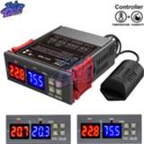 👉 Thermostaat STC-1000 Digital Thermostat STC-3028 Temperature Humidity Controller Humidistat Thermal Regulator Control Switch