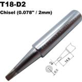 👉 Pencil T18-D2 Soldering Tip Chisel 2.0mm 0.078