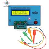 👉 Transistor Diymore MK-168 Tester Diode Triode Capacitance Resistance ESR RLC LCR NPN PNP MOS Meter with Clip Cable SMD Adapter