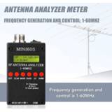 👉 Software Mini60S 1-60MHz HF ANT SWR Antenna Analyzer Meter with BT Android APP PC for Ham Radio Hobbists