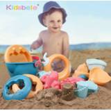 👉 Shovel plastic kinderen Soft Beach Toys Shovels Sandbox Buckets Set Summer Water For Sand Kids Animals Molds High Quality 2019