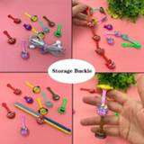 👉 Earphone 100pcs Children's Fun Paper Clips Collection Cute Cable Winder Shoelace Finishing Buckle Data Storage