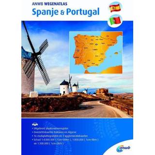 👉 Wegenatlas Spanje/Portugal 9789018043100
