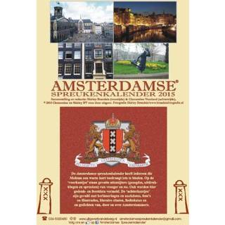 👉 Amsterdamse spreukenkalender 2015 - Clementine Vrooland, Shirley Brandeis (ISBN: 9789055124237) 9789055124237