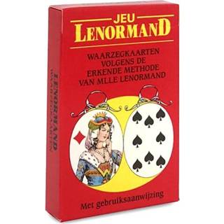 Lenormand waarzegkaarten - (ISBN: 9789085080626) 9789085080626