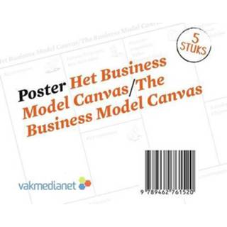 👉 Poster canvas Businessmodel Canvas/Poster The Business Model - Alexander Osterwalder, Yves Pigneur (ISBN: 9789462761520) 9789462761520