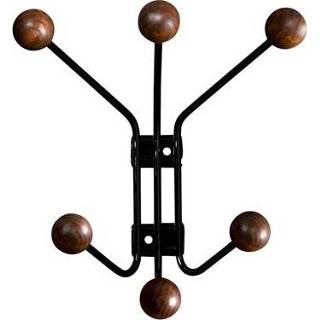 👉 Wandkapstok hout bruin Maze Interior Bill 7350033001035