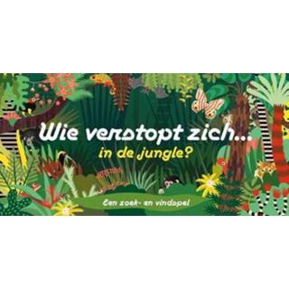 👉 Wie verstopt zich in de jungle? - Caroline Selmes (ISBN: 9789492938459) 9789492938459