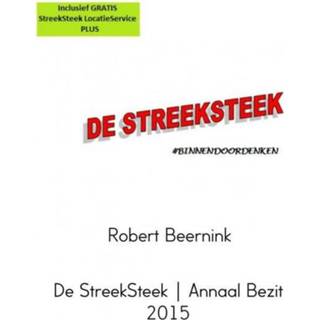 👉 De StreekSteek annaal bezit - Robert Beernink (ISBN: 9789402144369) 9789402144369