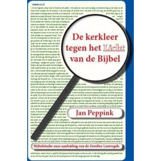 👉 Bijbel De kerkleer tegen het Licht van - Jan Peppink (ISBN: 9789463280051) 9789463280051