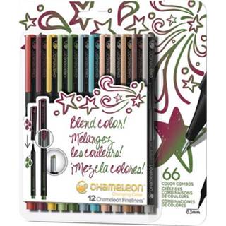 👉 Fineliner Chameleon Designers Blister À 12 Kleuren