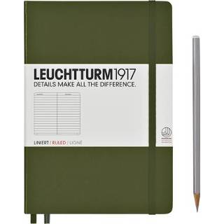 👉 Notitieboek Leuchtturm1917 Lijn Army 4004117458644