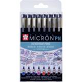 👉 Fineliner Sakura Pigma Micron 0.4MM Blister À 8 Stuks Assorti 8712079409388