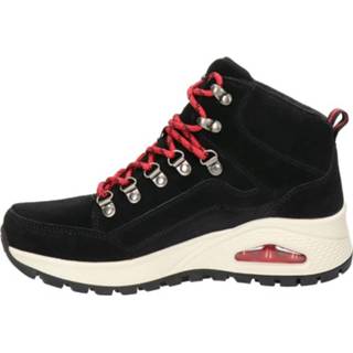 👉 Veterboots nubuck vrouwen zwart Skechers Rugged One 8720251029941