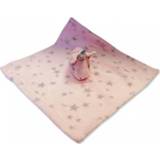 👉 Knuffeldoek roze polyester zilver root antraciet Nursery Time knuffeldoekje Eenhoorn 30 x cm roze/zilver 5035320249186