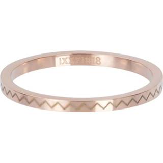 👉 Edelstaal nederlands 20 vrouwen ros goud IXXXi Vulring Heartbeat Rosé | Maat 8719794014163