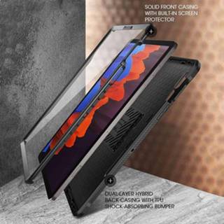 👉 Zwart extreem hoesje Supcase Unicorn Beetle Pro Samsung Galaxy Tab S7 - 843439134041