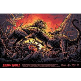👉 Jurassic World Screenprint by Dan Mumford Variant