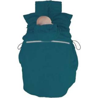 Polyester jongens groen Hoppediz Fleece Cover Basic Petrol 4250431352162