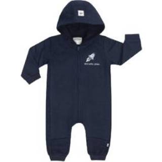 👉 Marine babymode jongens blauw JACKY Hooded overall SPACE JOURNEY 4001742883438