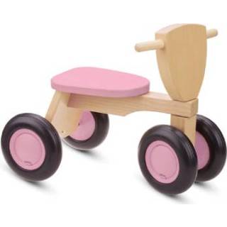 👉 Loopwagen roze meisjes EITECH Loopwagen, pink 8718446114220