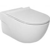 👉 Hangend toilet wit toiletpot roca Laufen Meridian rimless inclusief zitting, 8433290104264