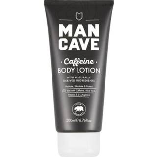 Bodylotion male mannen ManCave Caffeine Body Lotion 200ml 5060307391800