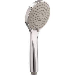 👉 Handdouche chroom kunststof Plieger Napoli losse met 3 straalsoorten Ø10 cm, 8711238405766