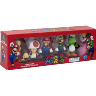 👉 Speelfiguur Super Mario Figuren 6er Pack