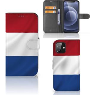 Nederlandse vlag Bookcase Moto E6s Bookstyle Case 8720215631623