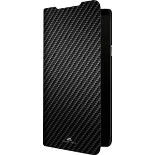 👉 Zwart carbon Black Rock Flex Booklet Samsung Galaxy Note 10 Plus 4260557047408
