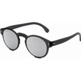 👉 Zonnebril zwart zilver unisex Retrosuperfuture Zonnebrillen Duo Lens Paloma Silver & Black I457 M2G 8059026009674