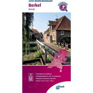 👉 Wandelkaart One Size unisex ANWB Berkel 9789018046491