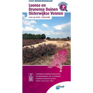 👉 Wandelkaart One Size unisex ANWB Loonse en Drunense Duinen 9789018046682