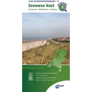 👉 Fietsknooppuntenkaart Zeeuwse kust 1:100.000 - Anwb (ISBN: 9789018046927) 9789018046927