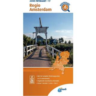 👉 Fietskaart nederlands Regio Amsterdam 1:66.666 9789018047184