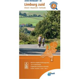 👉 Fietskaart nederlands Limburg zuid 1:66.666 9789018047412