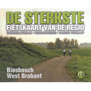 👉 Fietskaart De sterkste van regio Biesbosch en West Brabant 9789058817167